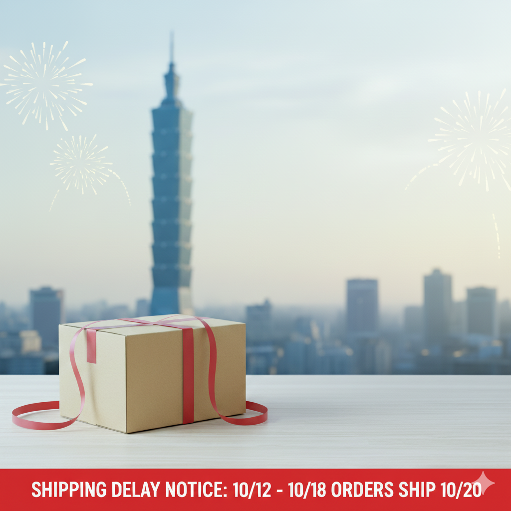 2025 Taiwan National Day Holiday Shipping &amp; Service Notice