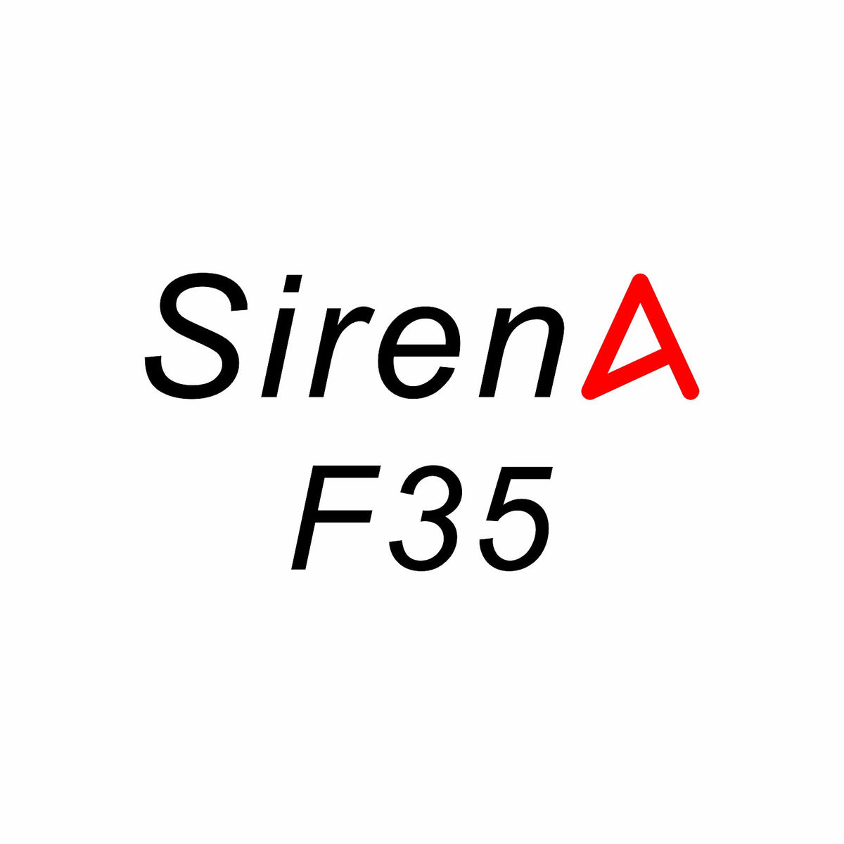SirenA F35 Ultra-Teile