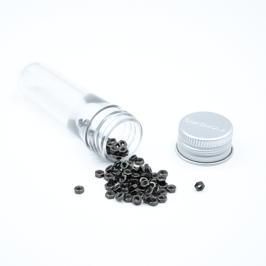 M2 Metallmuttern-Paket 